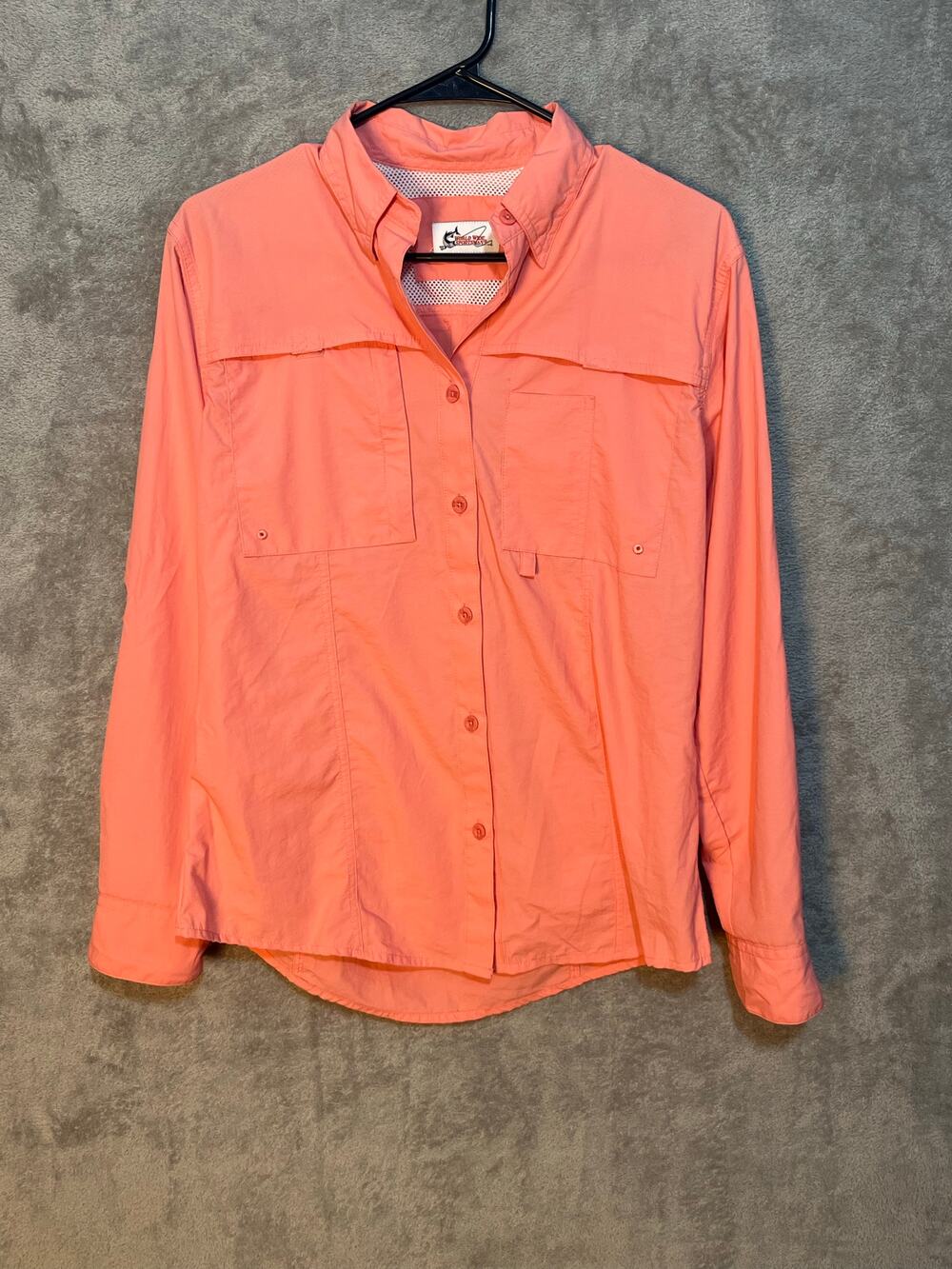 Worldwide Sportsman Fishing Shirt Small Pink Spring Summer Outdoors Athleisure